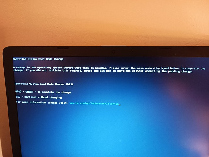 richiesta passcode